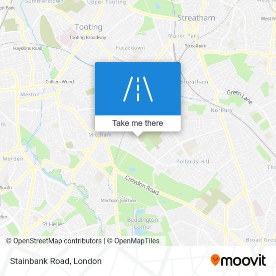 Stainbank Road map