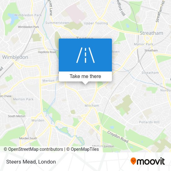 Steers Mead map