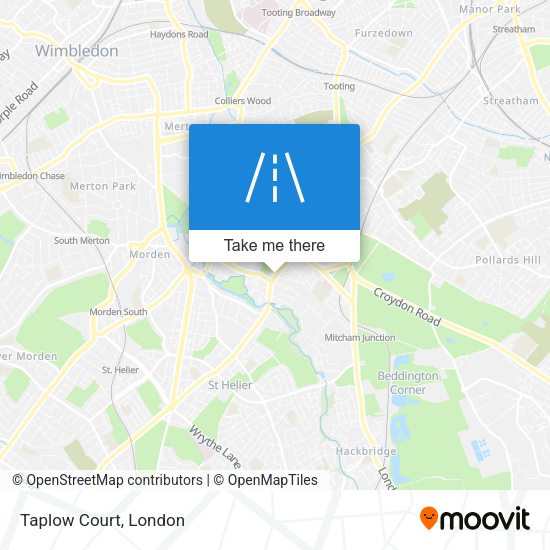 Taplow Court map