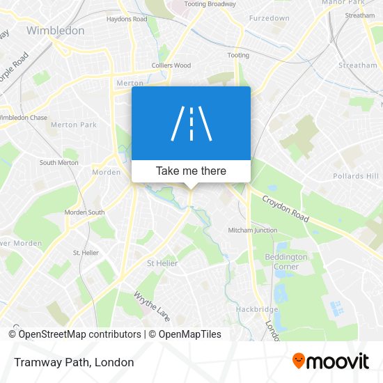 Tramway Path map