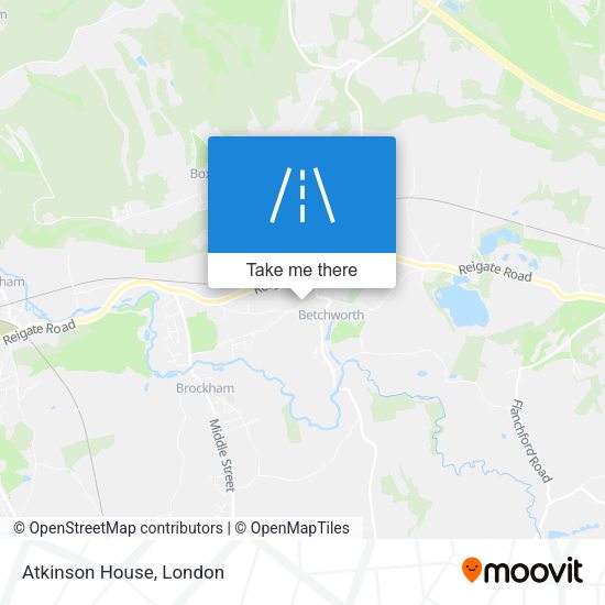 Atkinson House map