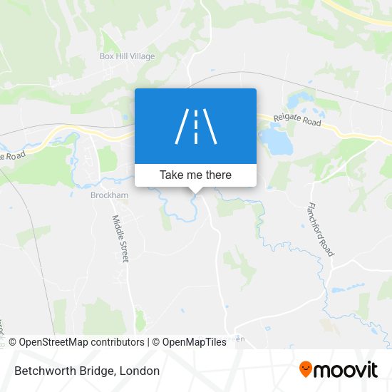 Betchworth Bridge map