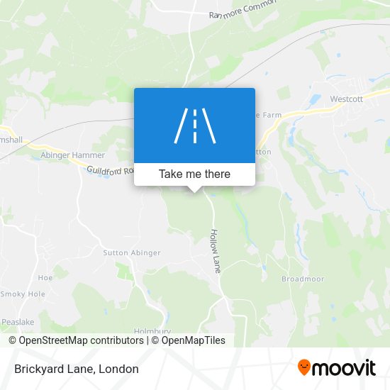 Brickyard Lane map