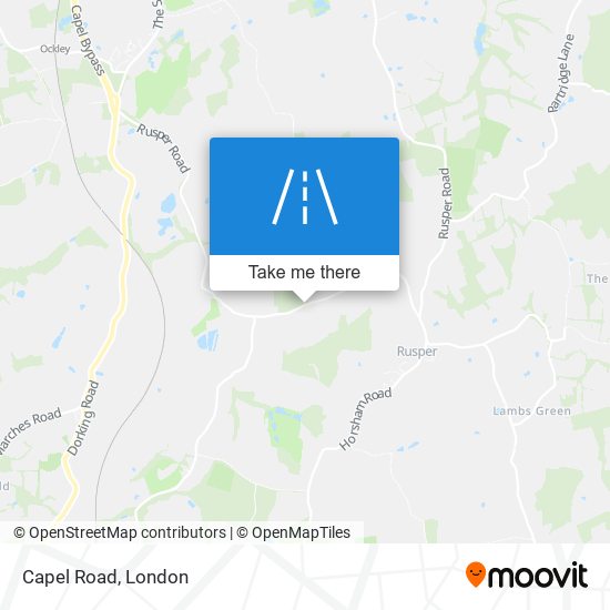 Capel Road map