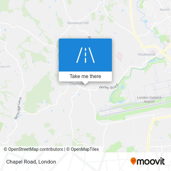 Chapel Road map