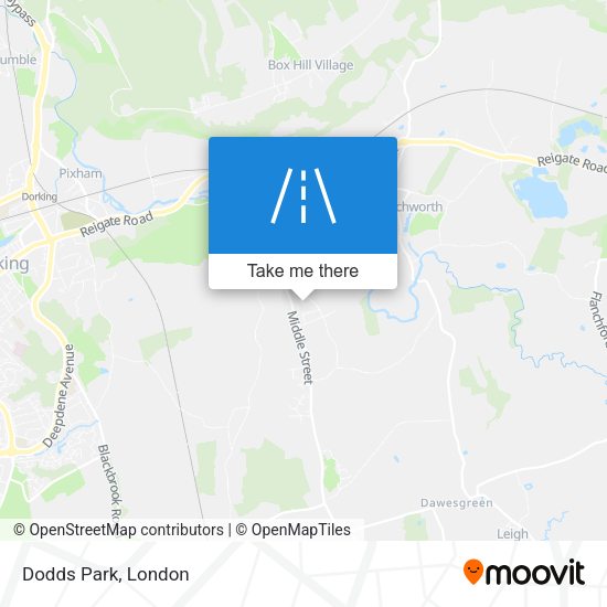 Dodds Park map