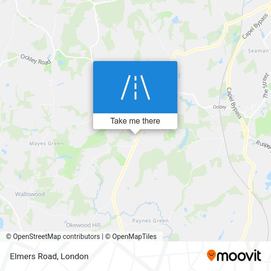 Elmers Road map