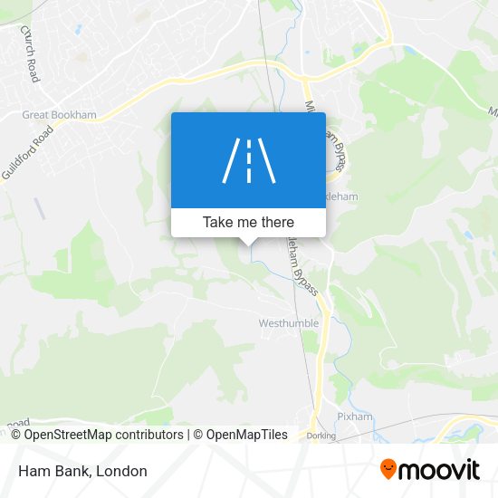 Ham Bank map
