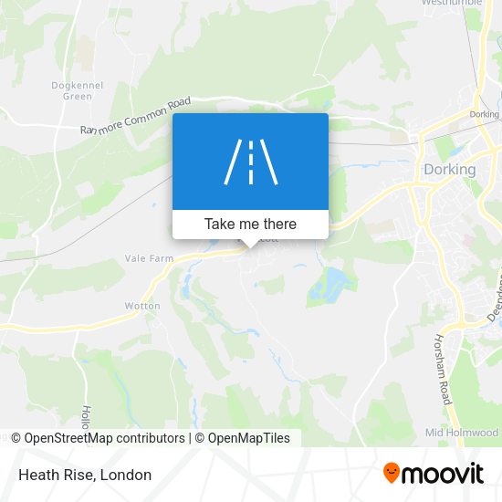 Heath Rise map