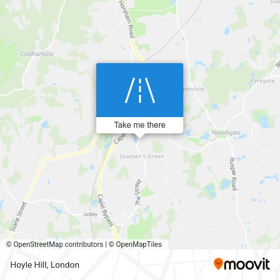 Hoyle Hill map