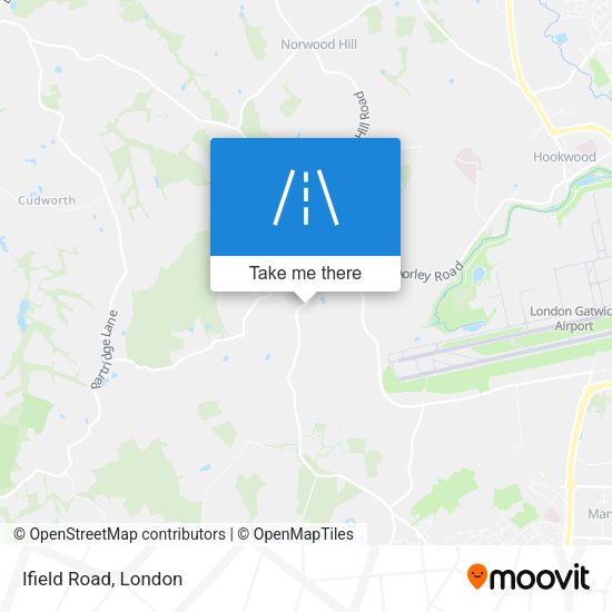 Ifield Road map