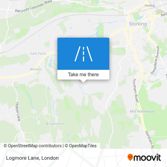 Logmore Lane map