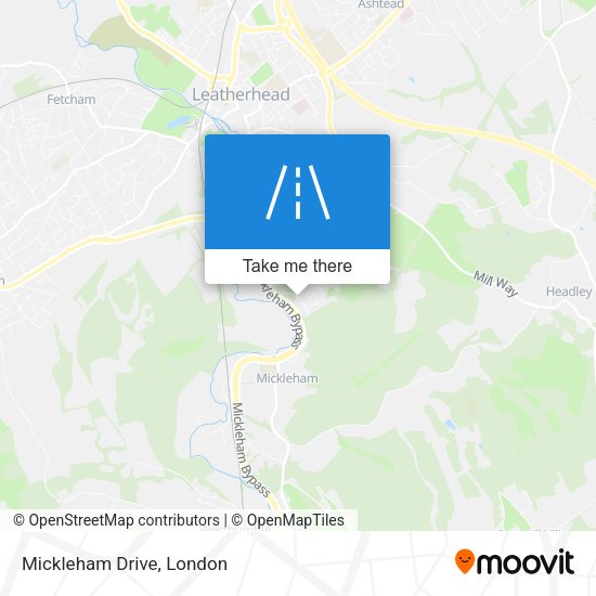 Mickleham Drive map
