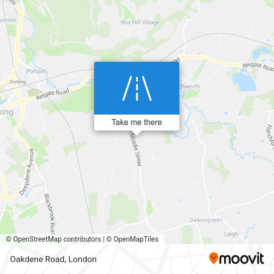 Oakdene Road map