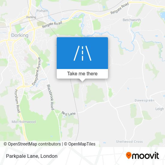 Parkpale Lane map