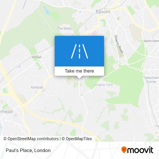 Paul's Place map