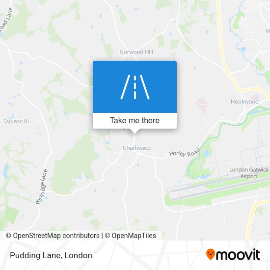 Pudding Lane map