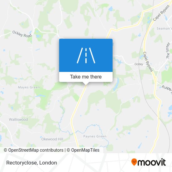 Rectoryclose map