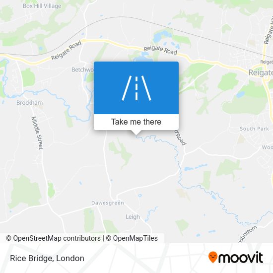 Rice Bridge map