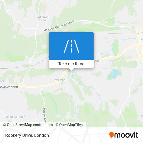 Rookery Drive map