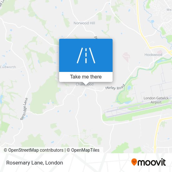 Rosemary Lane map