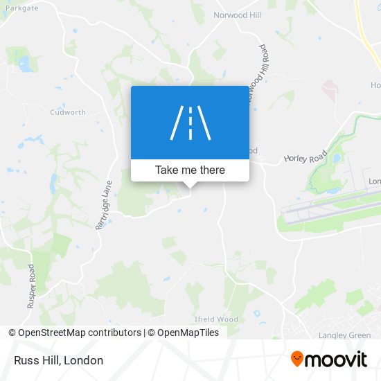 Russ Hill map