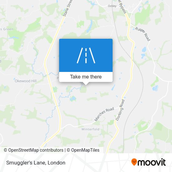 Smuggler's Lane map