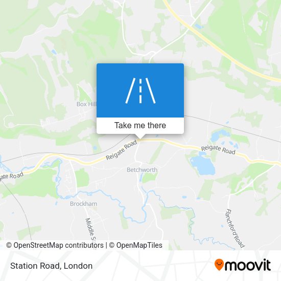 Station Road map