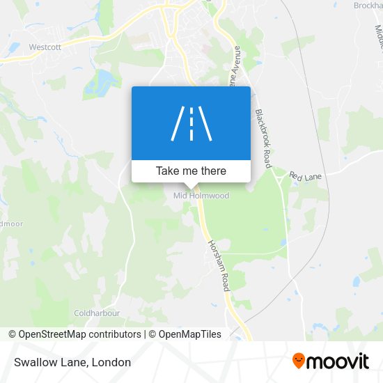 Swallow Lane map