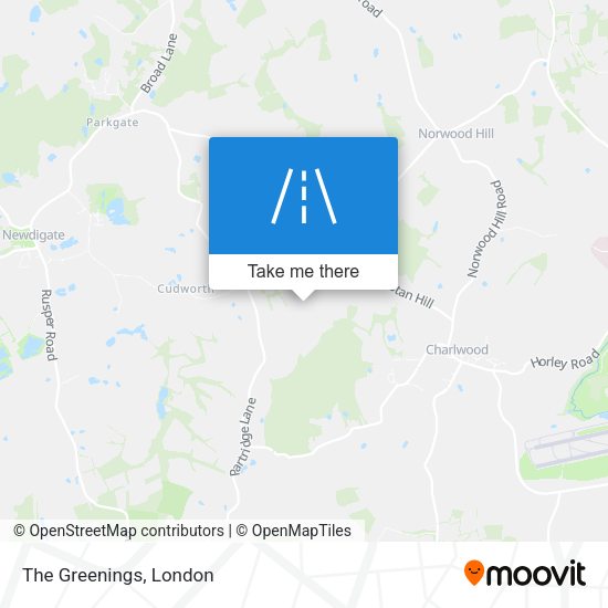 The Greenings map
