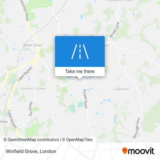 Winfield Grove map