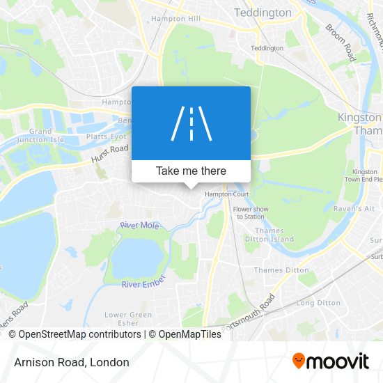 Arnison Road map