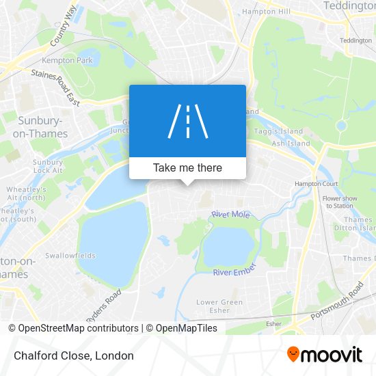 Chalford Close map