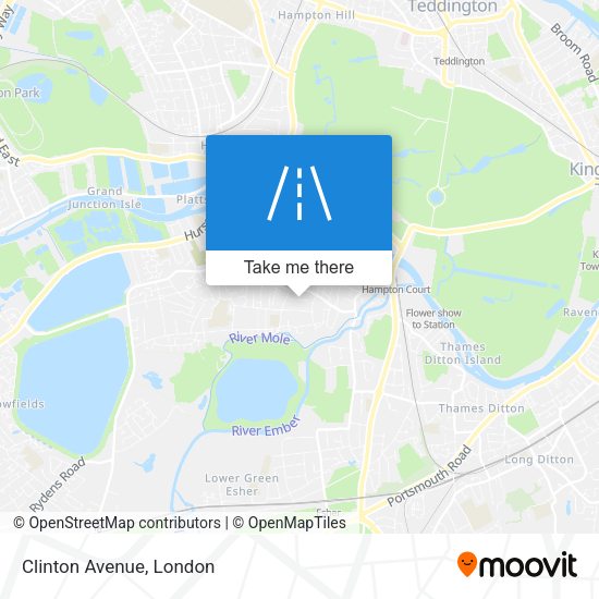 Clinton Avenue map