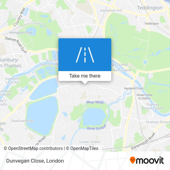 Dunvegan Close map