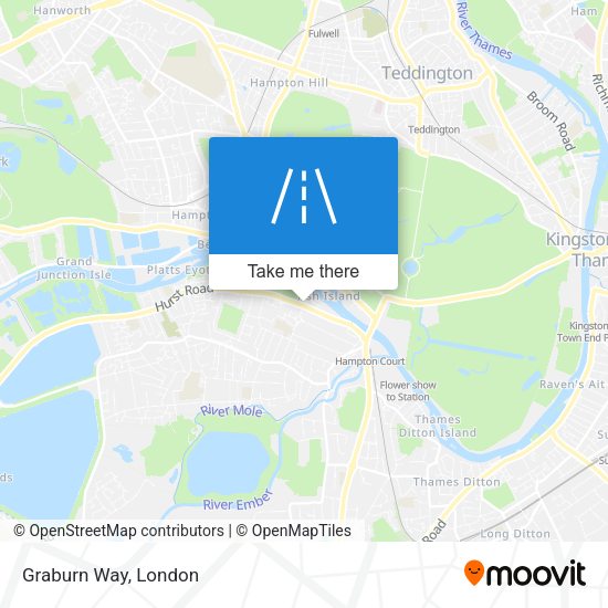 Graburn Way map
