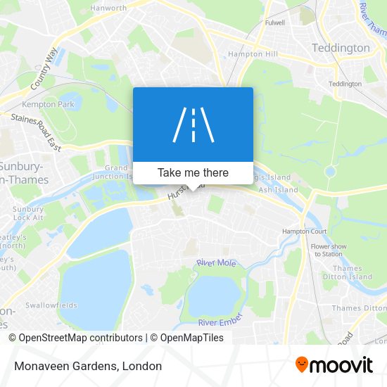 Monaveen Gardens map