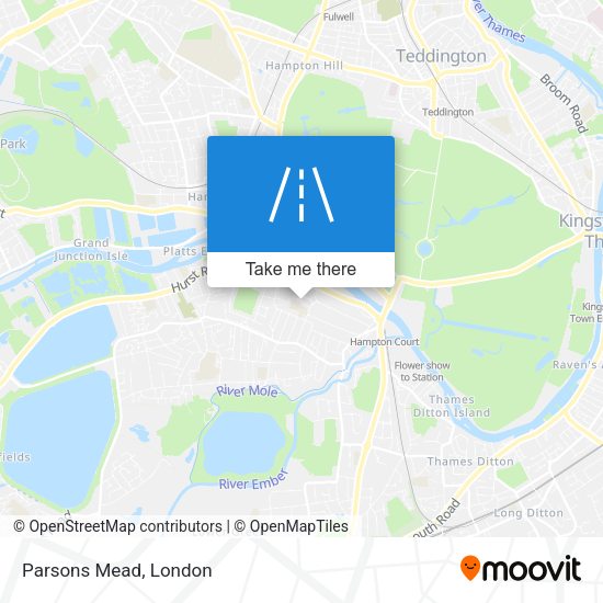 Parsons Mead map