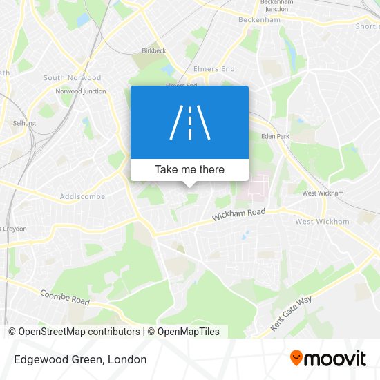 Edgewood Green map