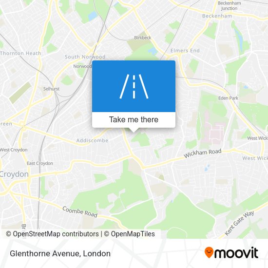 Glenthorne Avenue map