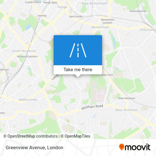Greenview Avenue map