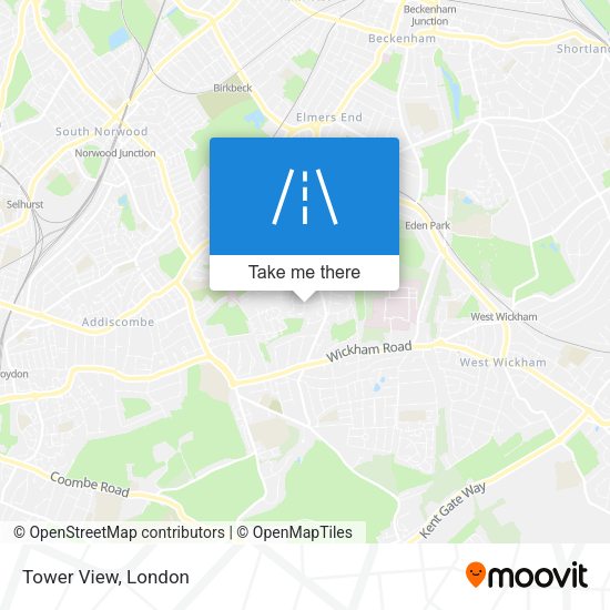 Tower View map