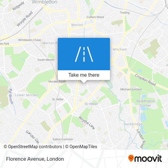 Florence Avenue map