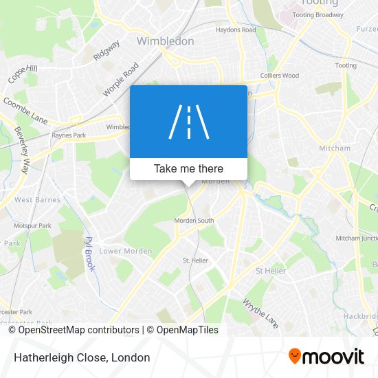 Hatherleigh Close map