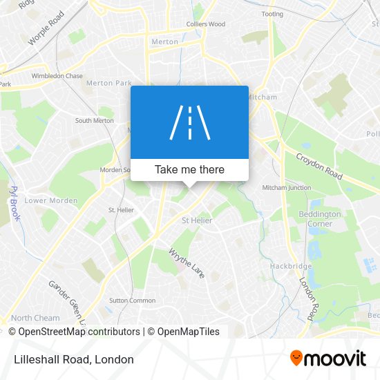 Lilleshall Road map