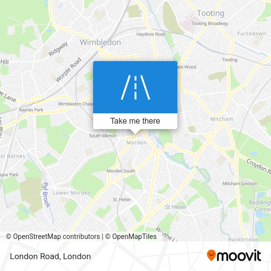 London Road map