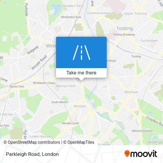 Parkleigh Road map