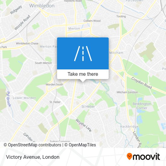 Victory Avenue map