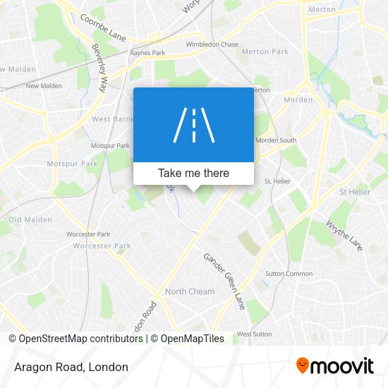 Aragon Road map