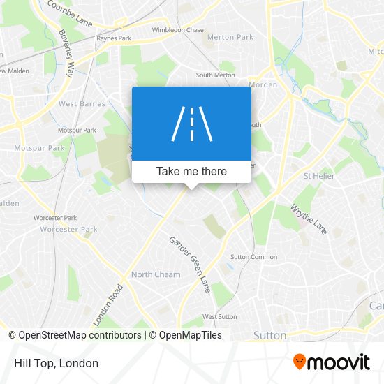 Hill Top map